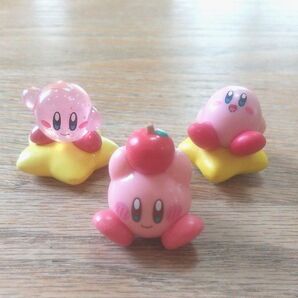 星のカービィ ミニフィギュア3個 バスボム バスボール