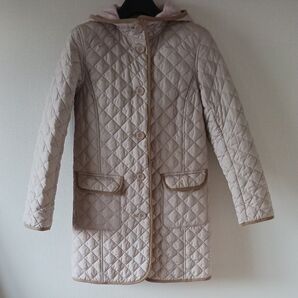 無印良品キルティングコート