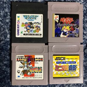 ゲームボーイ ソフト 4本