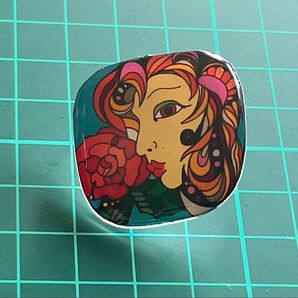 ピンバッジ ピンバッチ バッチ バッヂ バッジ ブローチ アクセサリー レトロ 昭和レトロ かわいい 可愛い おしゃれ