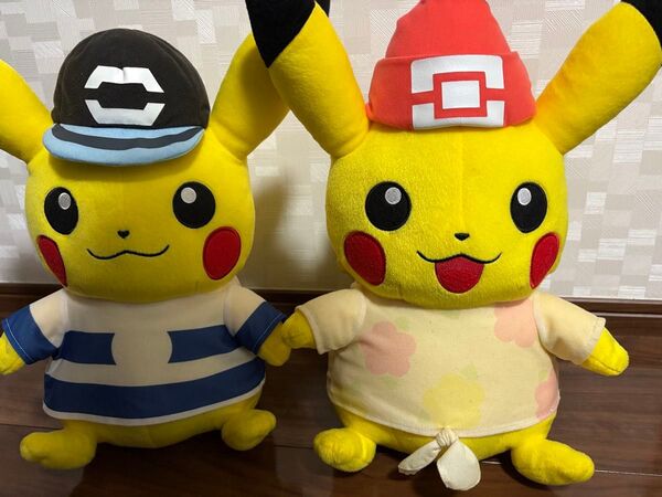 一番くじ ピカチュウ ぬいぐるみ 2体セット ラストワン