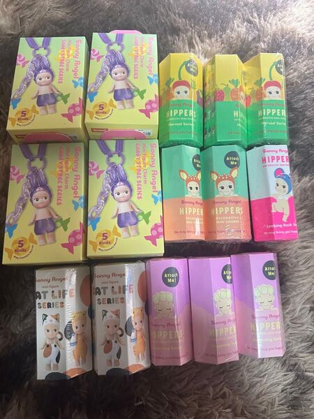 ソニーエンジェル ヒッパーズ HIPPERS Sonny Angelシュリンク付き 15点セット