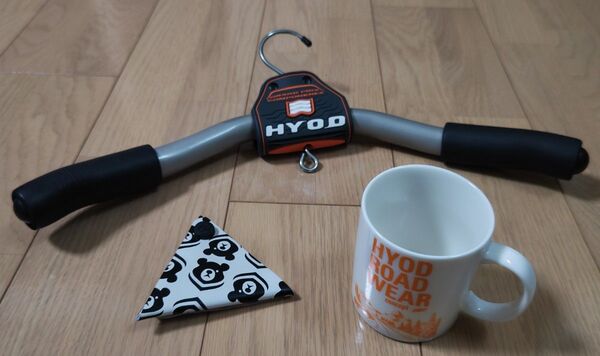 値下ご容赦下さい HYOD ヒョード 限定シルバーハンガー、非売品 レザーコインケース、マグカップ 計3種セット