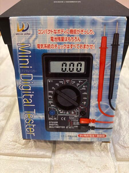#新品未使用#デジタルテスター#電圧#電流#抵抗の測定に!