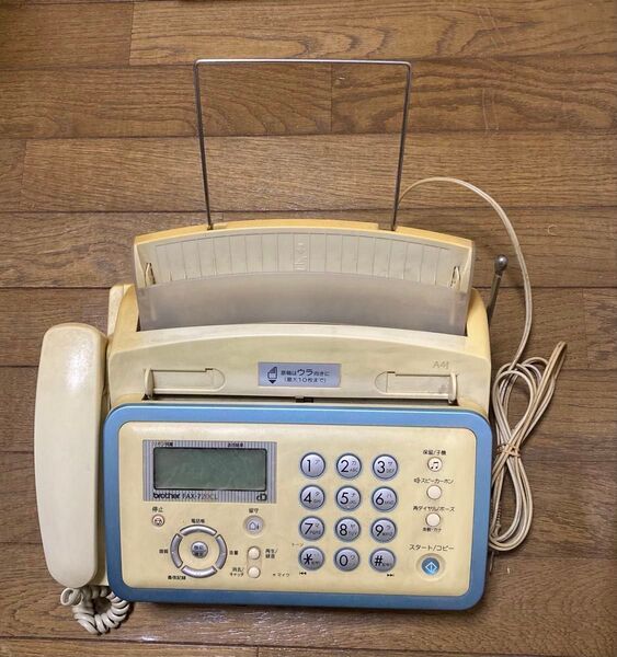 brother ブラザー FAX 電話 ファクシミリ レトロ