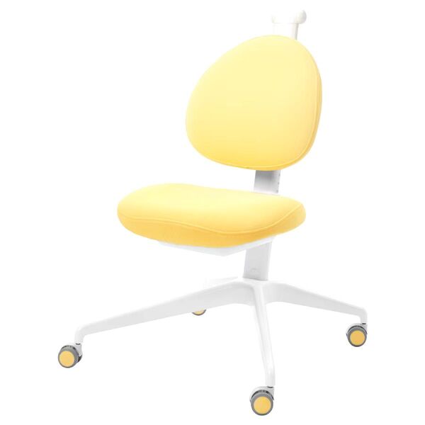 ダグナール子ども用デスクチェア, イエロー