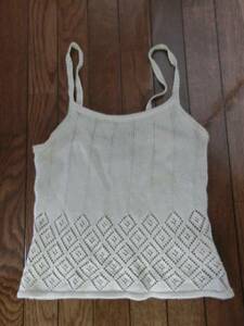 * postage 198 jpy!*MUROM* camisole *... pattern entering *M