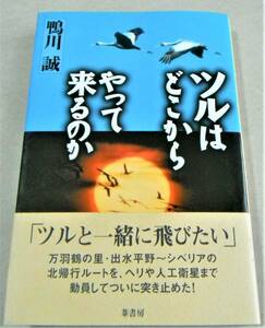 !即決!鶴「ツルはどこからやって来るのか」鴨川 誠 