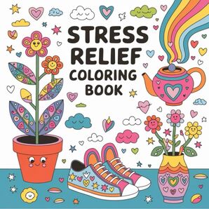 大人の塗り絵ストレスリリーフ