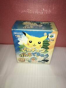 NINTENDO 64 exclusive use Pikachu .......VRS set unused goods * operation not yet verification * long time period preservation goods 
