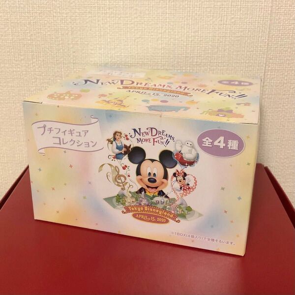 東京ディズニーランド ニューファンタジーランド プチフィギュアコレクション 4種セットBOX