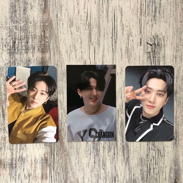 Stray Kids/ CHANGBINトレカ3枚セット《公式品》