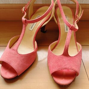 【1度のみ使用】インポート パンプス ヒール イタリア製