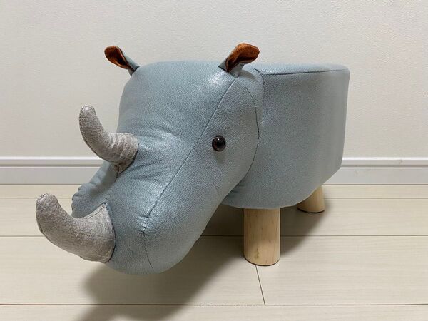 サイ アニマルスツール タグ付き 新品 キッズ 椅子 動物 インテリア かわいい