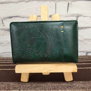 ★新品★ VASKA by moz ベスカバイモズ カリオン 折り財布 グリーン