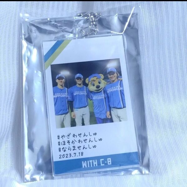 日本ハムファイターズ 鎌スタwithC・B アクリルキーホルダー 矢澤 細川 奈良間