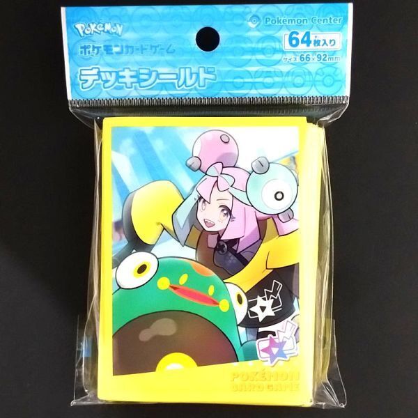 ポケモンカード スリーブ デッキシールド POKEMON TRAINERS ナンジャモ ハラバリー【新品未開封-4521329374949】