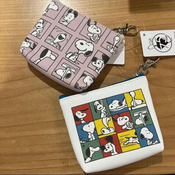 Snoopy スヌーピー プチポーチ コインケース お財布 2種類セット コレクション