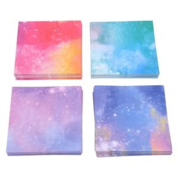 即購入可!おりがみセット 400枚 9.5×9.5cm 手芸紙 4色