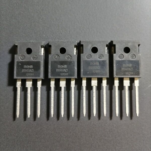 ローム FET N-ch 600V 46A R6046ANZ 4個セット