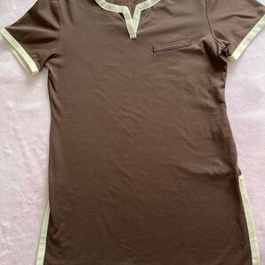 エステ 制服 7号 ブラウン 半袖 コスプレ