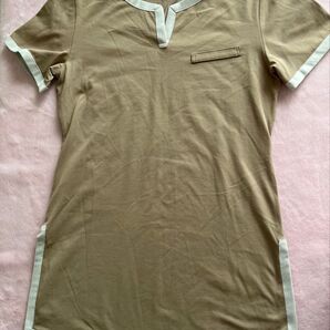 エステ 制服 7号 ベージュ まっさーじ 半袖 トップス コスプレ