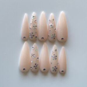 オーロラ 桜 ネイルチップ