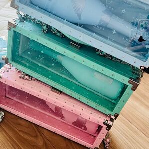 エンジェル シャンパン 空瓶と箱