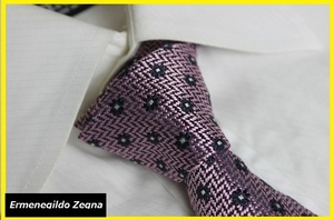 [ бесплатная доставка ] новый товар L me винт rudo* Zegna (Ermenegildo Zegna) 100% шелк подбородок kepiege переключатель галстук Thai ( розовый лиловый ) NO.57