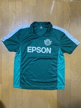 人気☆【松本山雅FC】企業ロゴプリント レプリカユニフォーム L 背番号12 EPSON_画像1