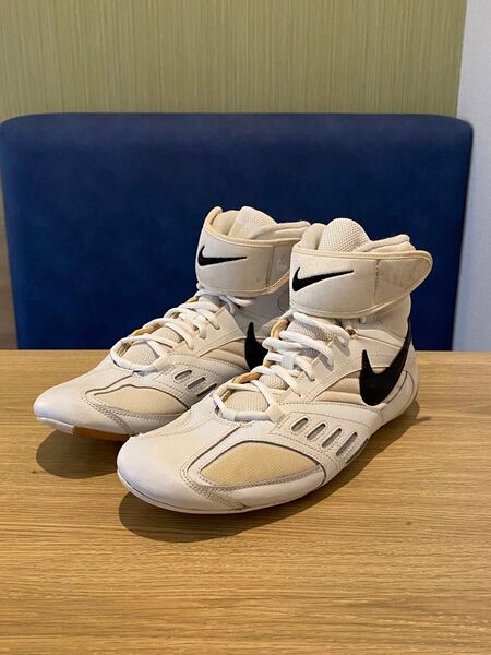 ナイキ ボクシングシューズ 28.5cm ホワイト Nike レスリング