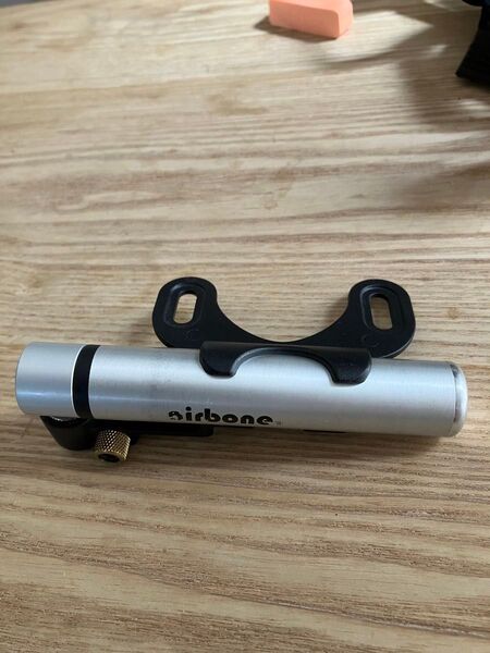 Airbone ミニポンプ 120mm 自転車 空気入れ ロードバイク クロスバイク