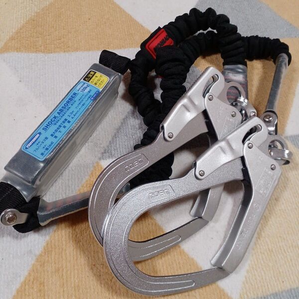 【ほぼ未使用】ハーネス用ランヤード 藤井電工