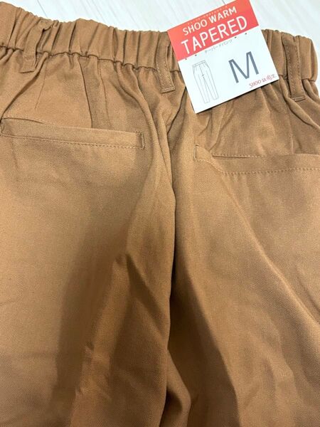 SHOO・LA・RUE シューウォームテーパードパンツ ブラウン M 未使用