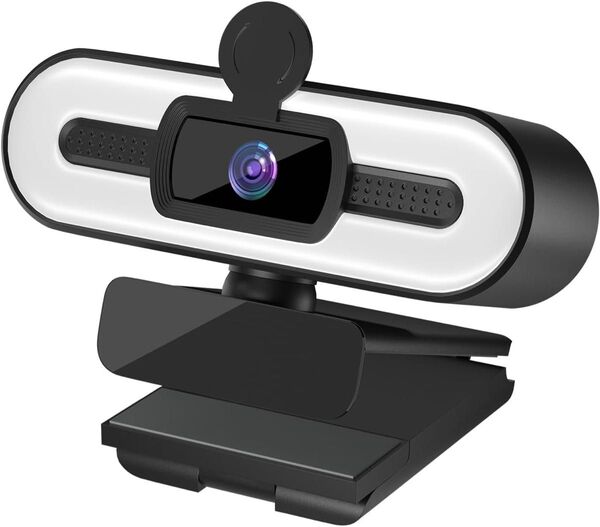 【新品未使用】webカメラ ウェブ フルHD画質 200万画素 自動光補正 PCカメラ