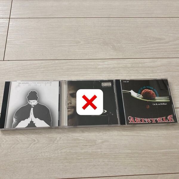 【◎レア】 【2枚セット】E-WHITE AKINYELE ♪レア盤多数出品中♪