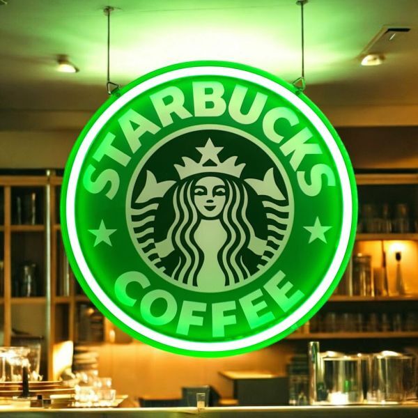 Yahoo!オークション -「スターバックス」(看板) (広告 Yahoo!オークション -「スターバックス」(看板) (広告