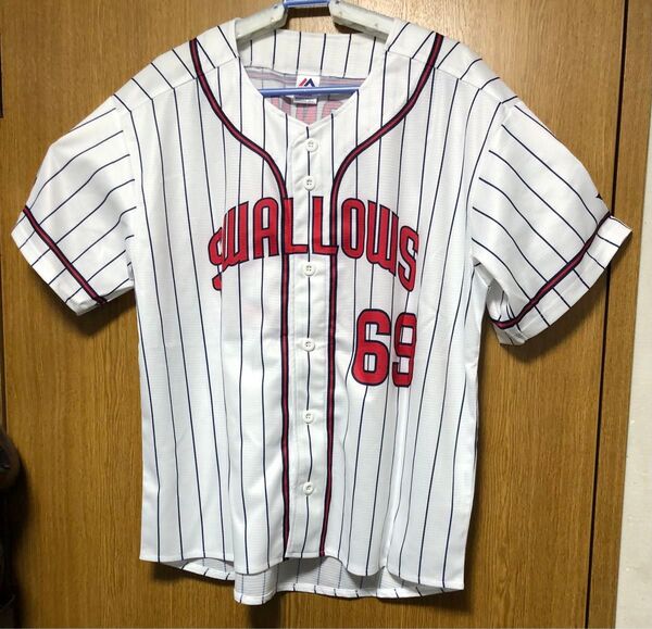 マジェスティック 東京ヤクルトスワローズ 今野 龍太 #69 ユニフォーム