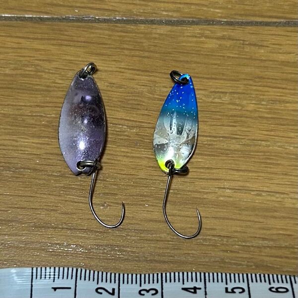 エリアトラウト スプーン 2個まとめ売り 中古品