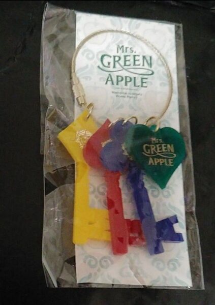 Mrs. GREENAPPLE キーホルダー キー チャーム ミセスグリーンアップル