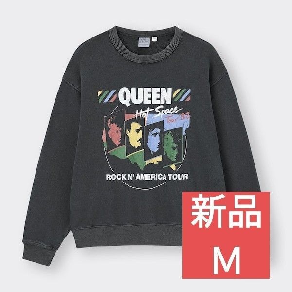 ジーユー GU QUEEN クイーン スウェット プルオーバー トレーナー Mサイズ
