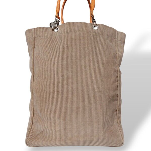 アンジュールアンサック トートバッグ ベージュ×オレンジ 手提げ un jour un sac