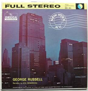 ◆ GEORGE RUSSELL / New York, N.Y. ◆ Decca DL 79216 (red) ◆ S