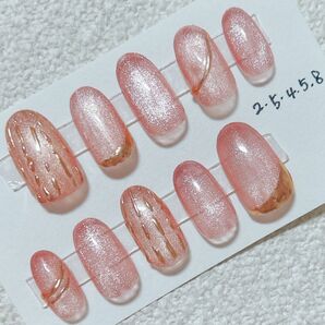 【現品限り】きらきらマグネットネイル ネイルチップ