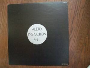 LP☆　Audio Inspection Vol. 1　☆非売品