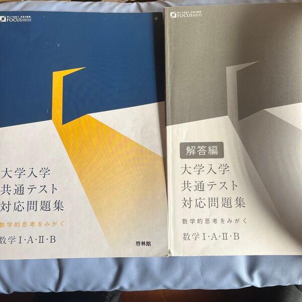 大学入学共通テスト 対応問題集 数学IAIIB 数学的思考をみがく/高校数学研究会 (著者) 啓林館編集部 (著者)
