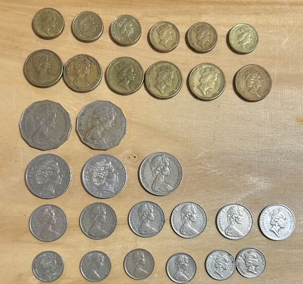 オーストラリア 硬貨 合計20.5オーストラリアドル 古銭