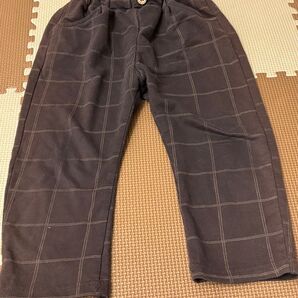 【100】チェック 女の子 ボトムス 子供服