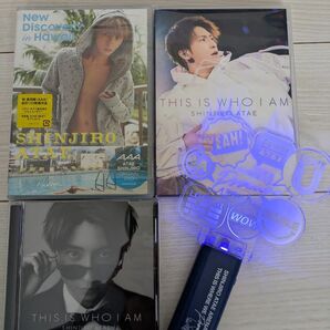 AAA 與真司郎 DVD ペンライト セット
