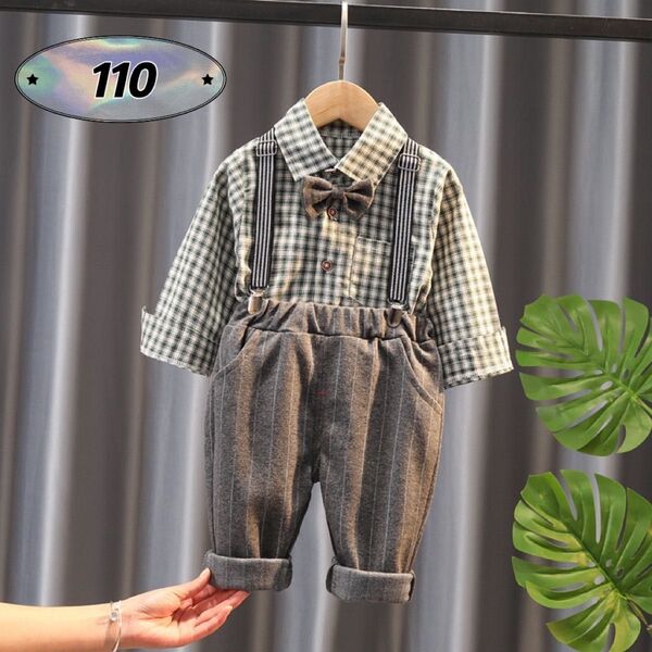 ☆新品☆フォーマル 男の子 セットアップ 入園式 結婚式 スーツ 110cm